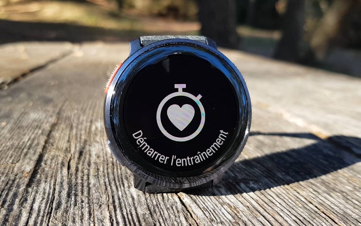 Démarrer un entraînement