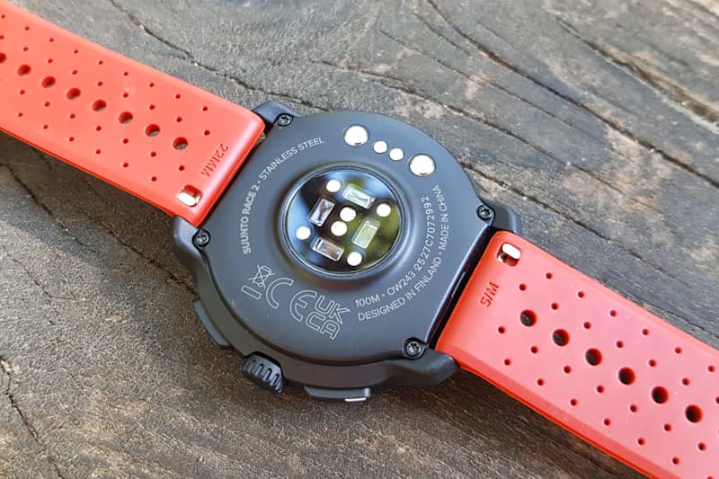 Dos de la montre et capteur OHR