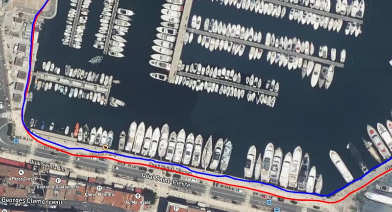 Test GPS en ville