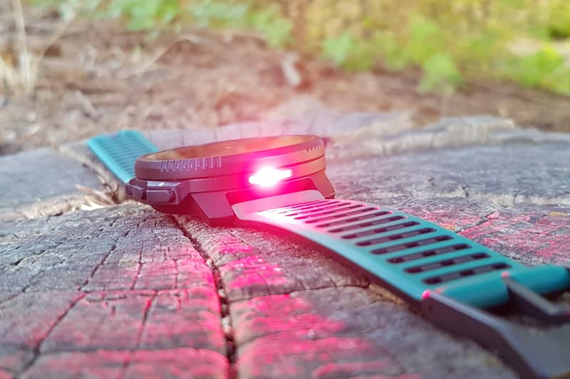 Lampe LED rouge