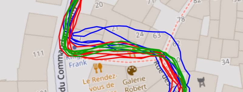 Test GPS en ville