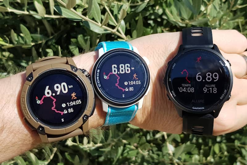 Comparaison GPS Nomad, Pace 3, Foreurnner 970