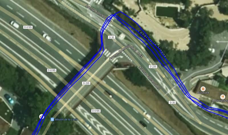 Trace GPS
