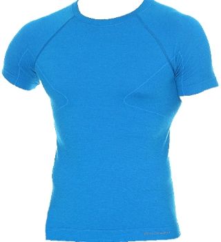T-shirt thermique Active Merinos bleu