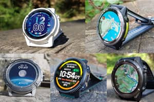 Comparatif montres cartographie 2026 COROS vs Suunto vs Garmin