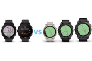 Comparaison Garmin Forerunner 955 et Fenix 7 Pro