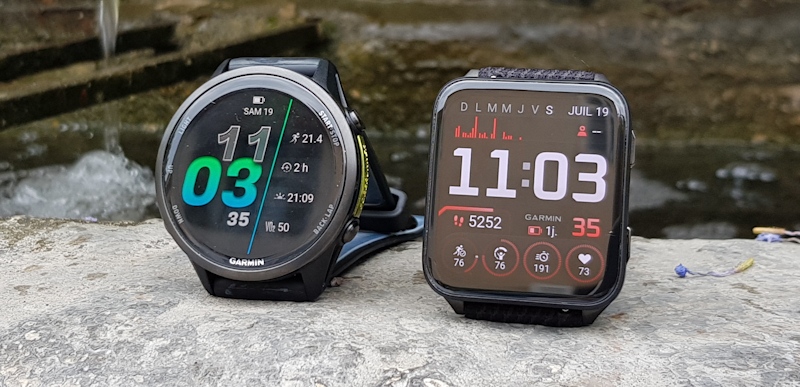 Garmin Forerunner 970 et Venu X1 compares