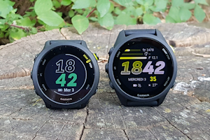 Garmin Forerunner 55 et 70 compar�es
