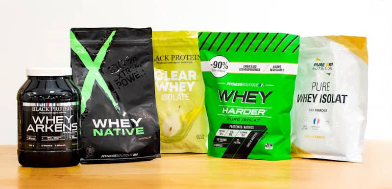 Comparatif des meilleures whey