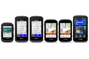 Gamme compl�te Garmin Edge compar�e