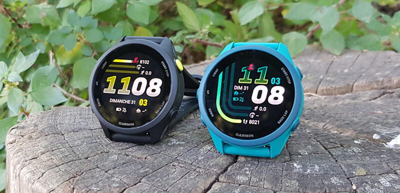 Test Garmin Forerunner 70 et Forerunner 170