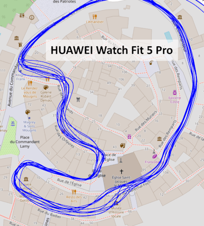 trace GPS